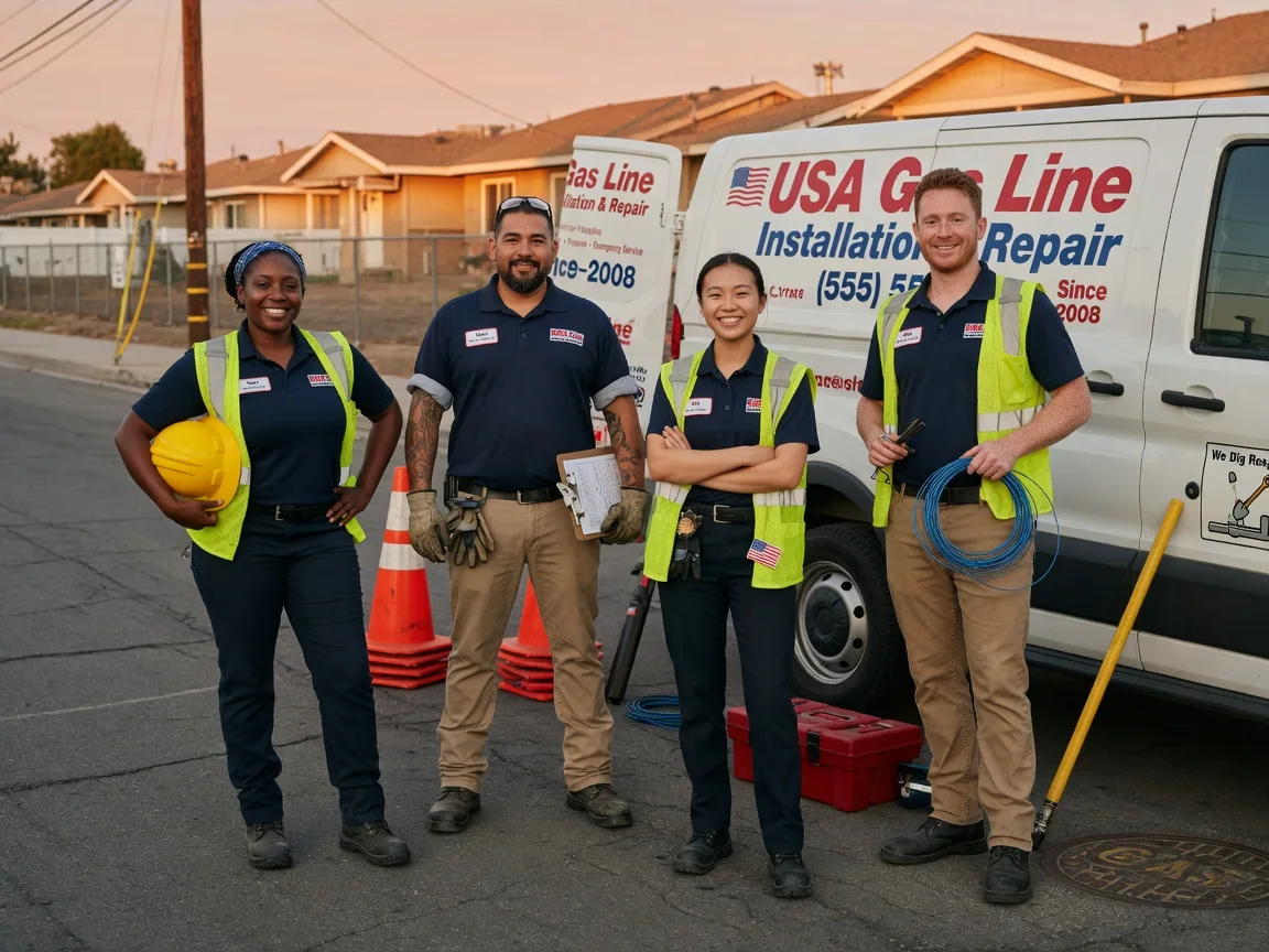 Gas Line Installation company in Earp, CA